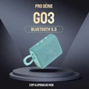 Caixa de som GO3, caixa de som portátil