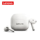 Fones de ouvido sem fio Lenovo LP40 originais, TWS, Bluetooth, com controle por toque, ideais para esportes e com som estéreo para celulares Android.