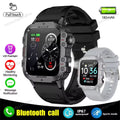 Smartwatch 2025 Masculino e Feminino Militar para Atividades ao Ar Livre com GPS, Monitoramento de Frequência Cardíaca e Monitoramento do Sono, Resistente à Água, Compatível com iOS e Android