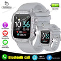 Smartwatch 2025 Masculino e Feminino Militar para Atividades ao Ar Livre com GPS, Monitoramento de Frequência Cardíaca e Monitoramento do Sono, Resistente à Água, Compatível com iOS e Android