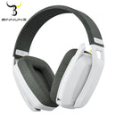 Fone de ouvido gamer Bluetooth BINNUNE BW06 com microfone para PS5, PS4, PC e Mac. Compatível com PlayStation. Fone de ouvido sem fio de 2,4 GHz para jogos