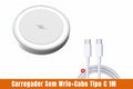 Carregador sem fio magnético de 200 W para iPhone 17, 16, 15, 14, 13, 12 Pro Max, AirPods 4 Pro e outros dispositivos com MagSafe. Estação de carregamento rápido magnética.