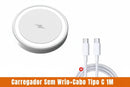 Carregador sem fio magnético de 200 W para iPhone 17, 16, 15, 14, 13, 12 Pro Max, AirPods 4 Pro e outros dispositivos com MagSafe. Estação de carregamento rápido magnética.