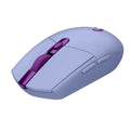 Mouse gamer sem fio Bluetooth Logitech G102/G304 2.4G para notebook, escritório e desktop não conecta ao programa Superlight