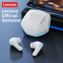 Fones de ouvido sem fio Lenovo GM2 Pro com controle por toque, Bluetooth, redução de ruído, som estéreo HiFi para jogos e esportes.
