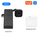 Fechadura de came sem perfuração Tuya Smart Fingerprint Lock para armários, portas, gavetas, arquivos, caixas de correio, móveis e lockers.