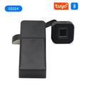Fechadura de came sem perfuração Tuya Smart Fingerprint Lock para armários, portas, gavetas, arquivos, caixas de correio, móveis e lockers.