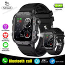 Smartwatch 2025 Masculino e Feminino Militar para Atividades ao Ar Livre com GPS, Monitoramento de Frequência Cardíaca e Monitoramento do Sono, Resistente à Água, Compatível com iOS e Android