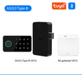 Fechadura de came sem perfuração Tuya Smart Fingerprint Lock para armários, portas, gavetas, arquivos, caixas de correio, móveis e lockers.
