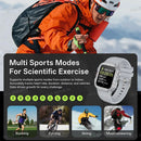 Smartwatch 2025 Masculino e Feminino Militar para Atividades ao Ar Livre com GPS, Monitoramento de Frequência Cardíaca e Monitoramento do Sono, Resistente à Água, Compatível com iOS e Android