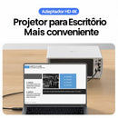 Cabo conversor USB-C para HDMI compatível com 4K30Hz e USB-C para HDTV 2.0 para MacBook, Chromebook, Samsung e Xiaomi. Adaptador de cabo HDTV.