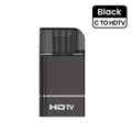 Cabo conversor USB-C para HDMI compatível com 4K30Hz e USB-C para HDTV 2.0 para MacBook, Chromebook, Samsung e Xiaomi. Adaptador de cabo HDTV.