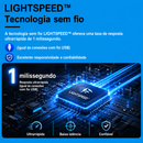 Mouse gamer sem fio Bluetooth Logitech G102/G304 2.4G para notebook, escritório e desktop não conecta ao programa Superlight